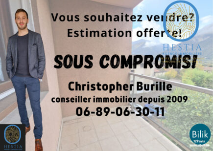 VOREPPE, appartement 1 P + cuisine de 35 m2