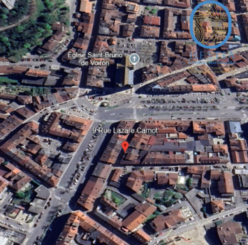 A LOUER !  Local commercial de 200m2 –  Emplacement Idéal VOIRON CENTRE