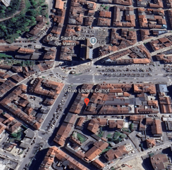 A LOUER !  Local commercial de 200m2 –  Emplacement Idéal VOIRON CENTRE