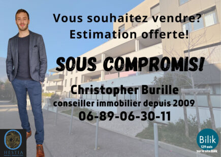 Voreppe T2 avec terrasse