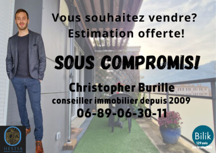 SAINT-EGREVE, appartement 3P de 2018