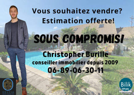 Voreppe villa 119 m2 avec piscine