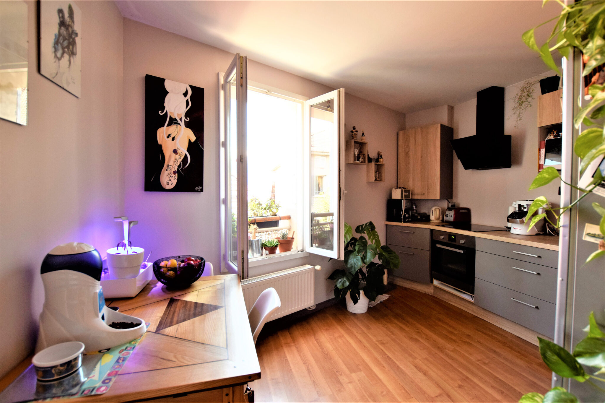 T3 DUPLEX 69m2/ ou 75m2 hors carrez. Moirans centre village.