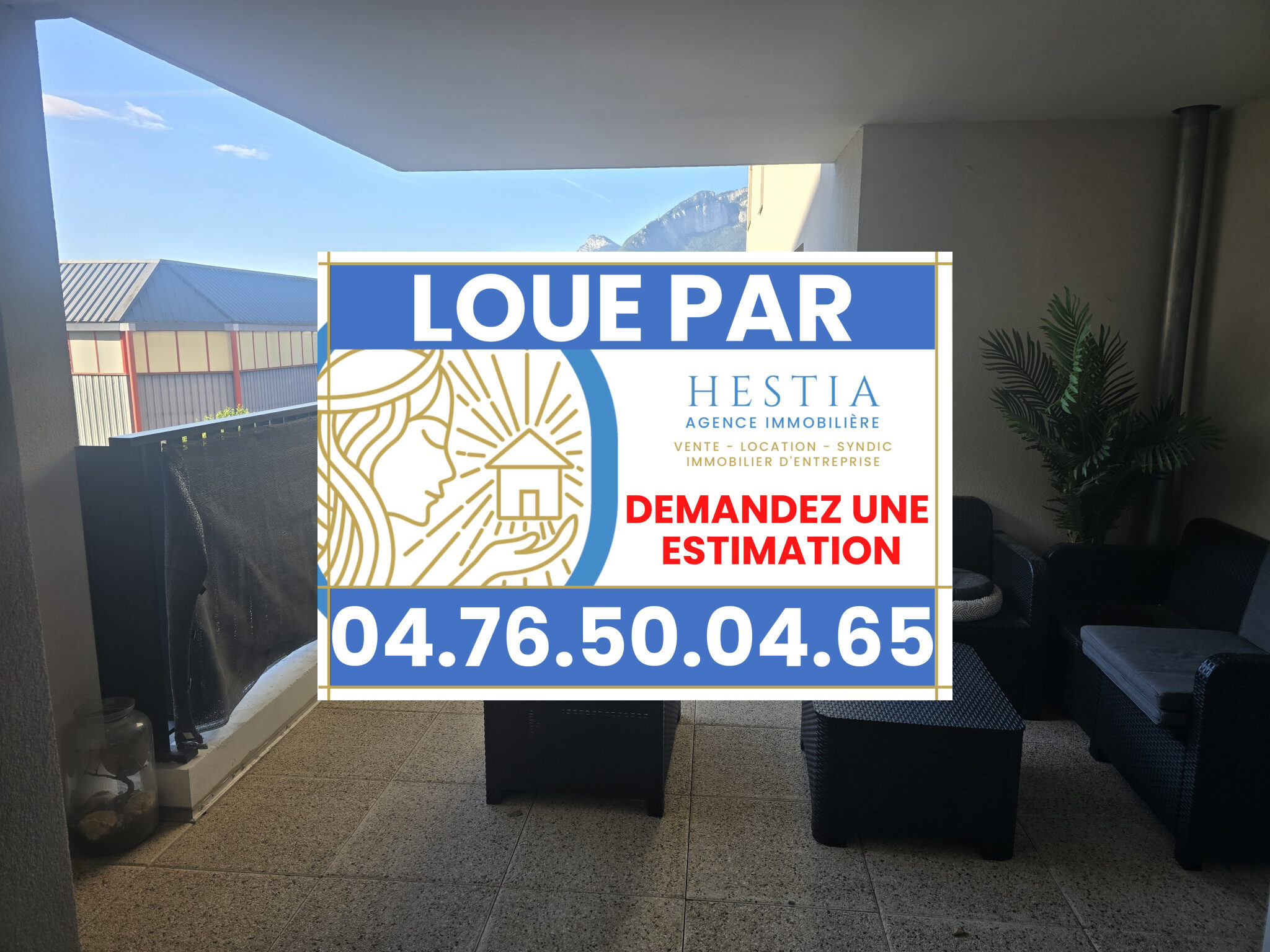 DEJA Loué T2 48m2 avec balcon et garage -Voreppe